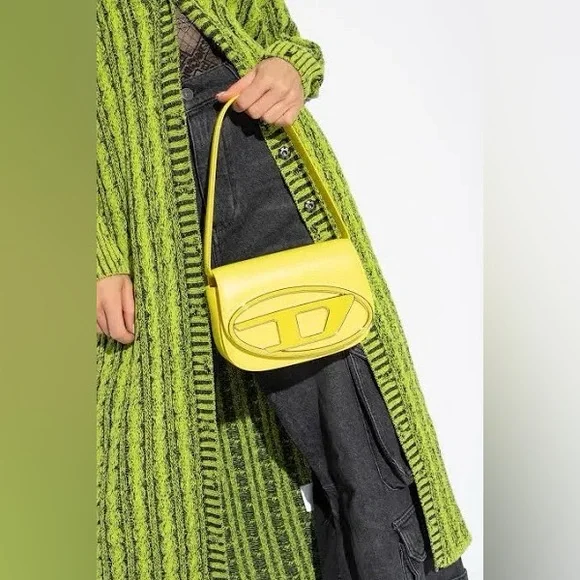 Diesel 1DR Leather Shoulder Bag - Picture 2 of 10